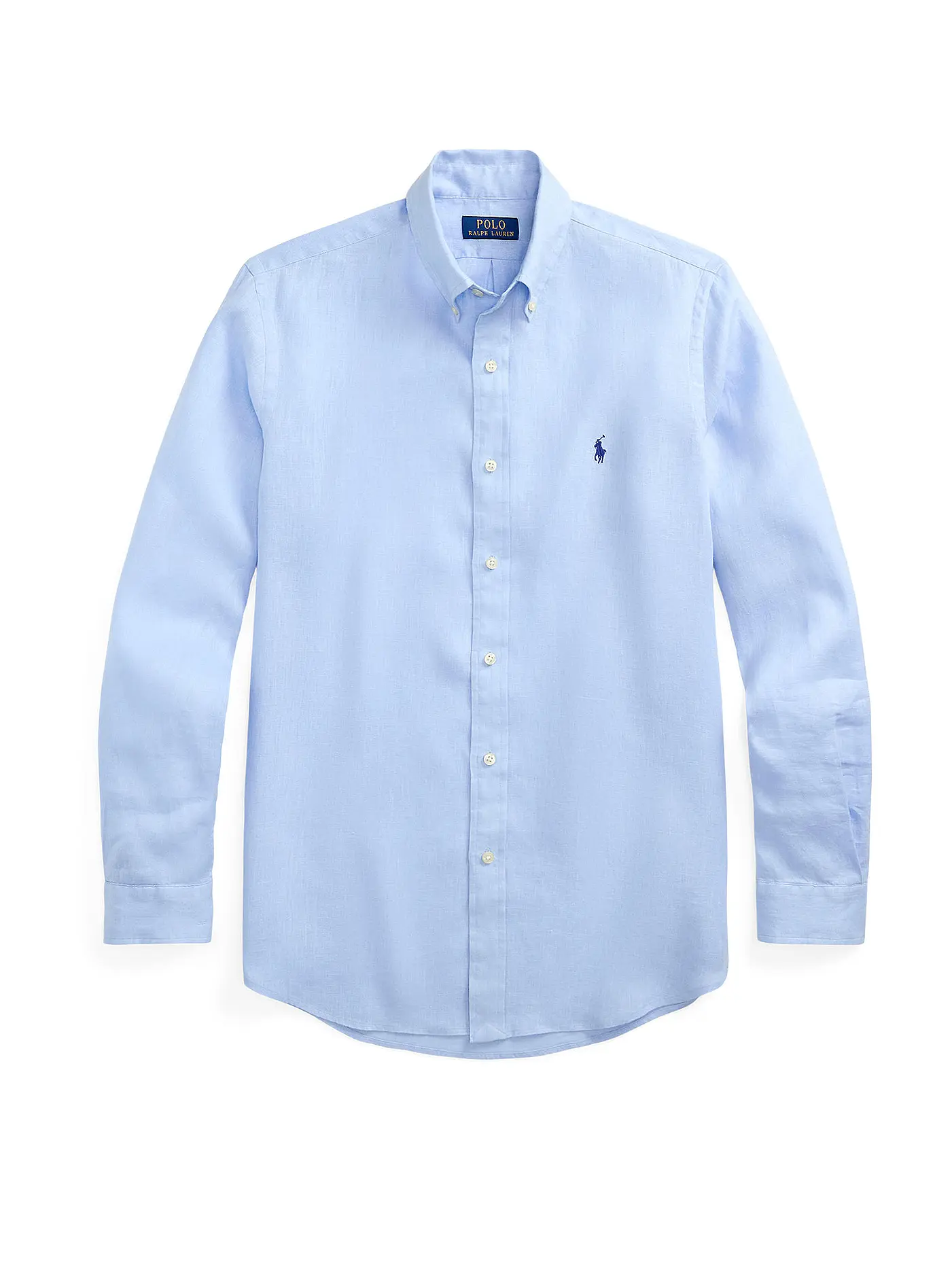 POLO RALPH LAUREN | Leinenhemd Custom Fit | hellblau